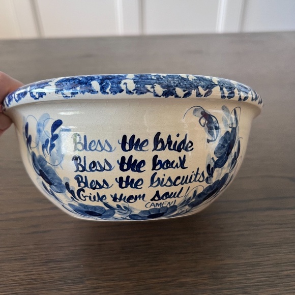 Vintage Marshall Pottery Texas‎ Heart Shaped Bowl Stoneware Rare Find - Picture 4 of 14